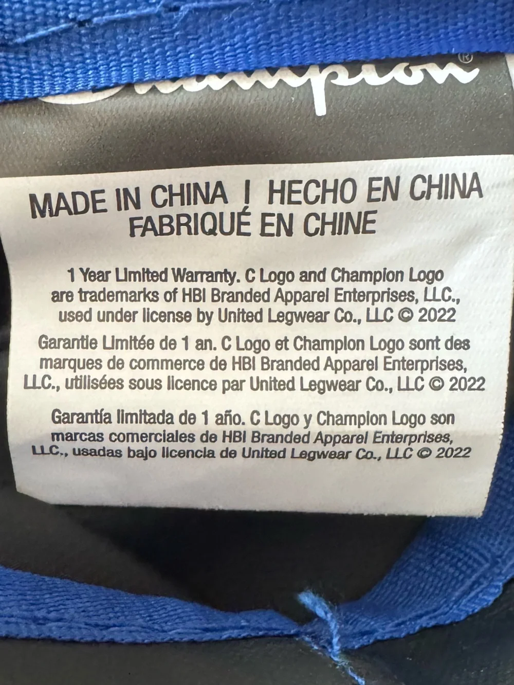 Champion LIFE Utility Duffel Bag With Oversized Logo One Size
